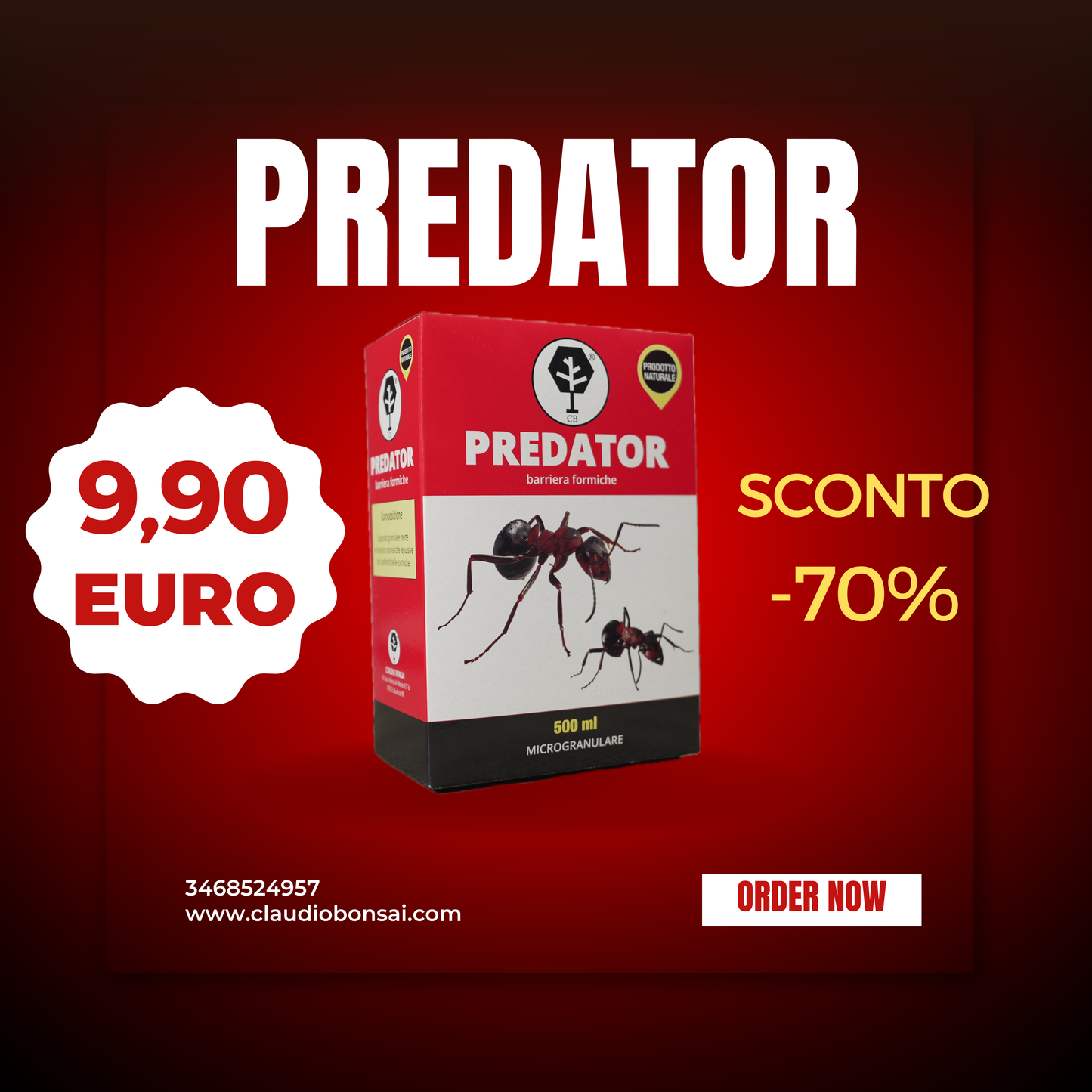 PREDATOR CB® (barriera formiche)