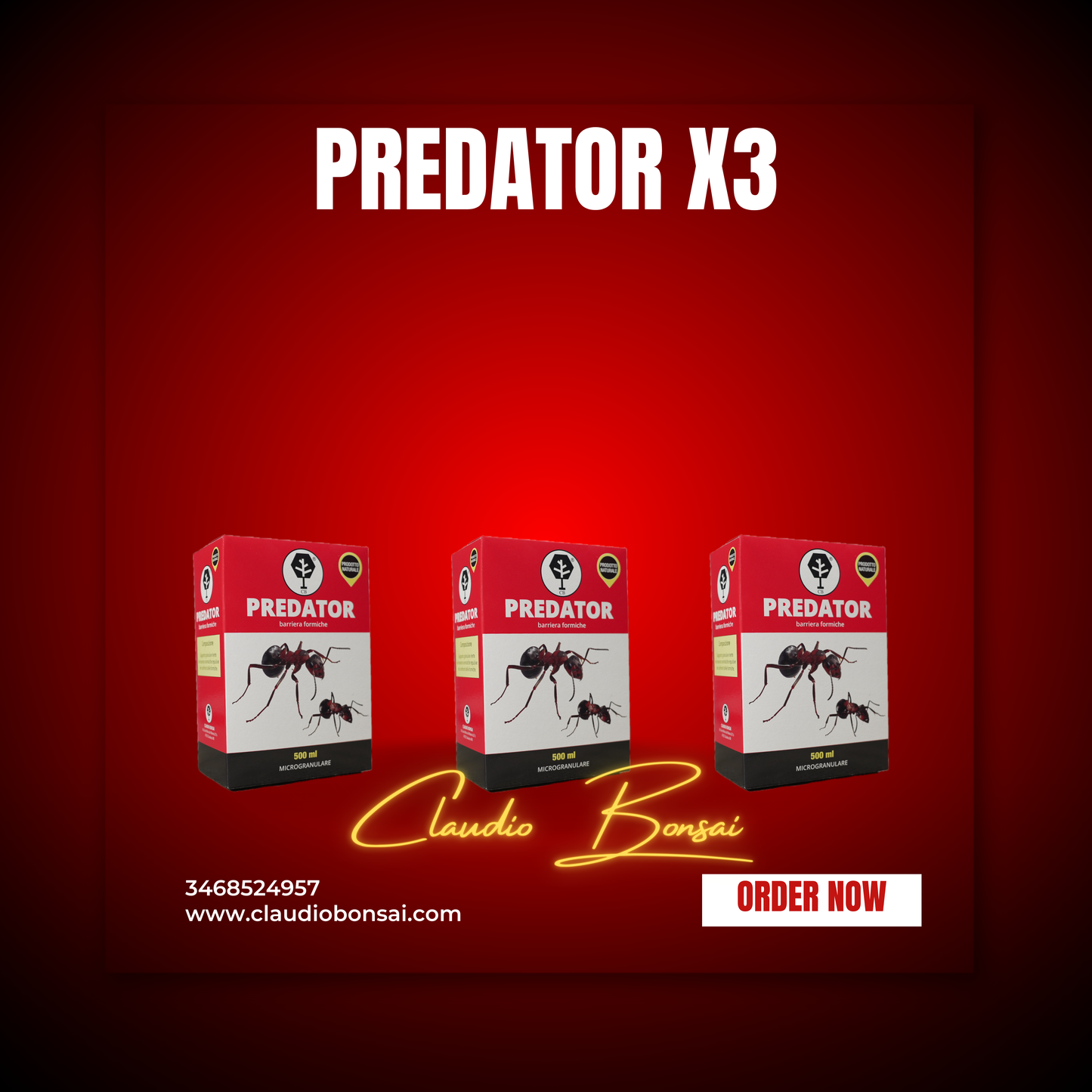 PREDATOR CB® X3 (barriera formiche)