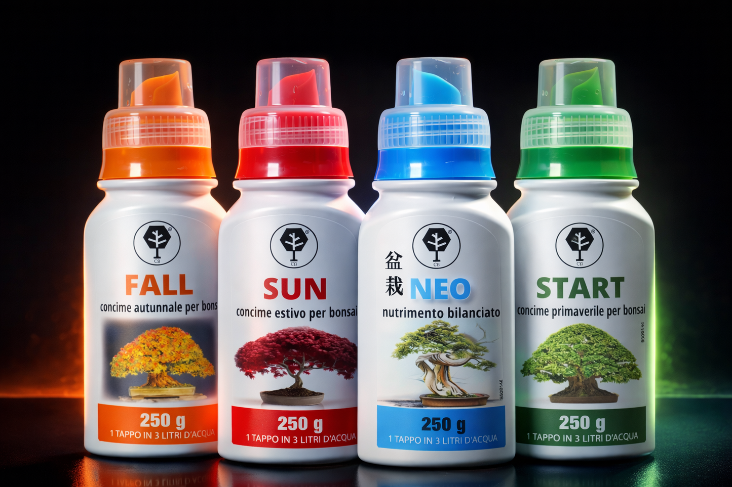 PACK COMPLETO CONCIMI STAGIONALI BONSAI 4 STAGIONI